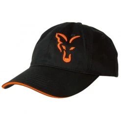 Fox Carp Unisex Baseball Cap (black/orange)