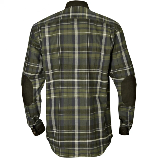 Härkila Men's Shirt Pajala (olive Check) 2 Härkila Men's Shirt Pajala (olive Check) - Afbeelding 2