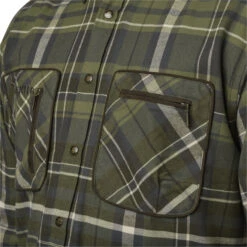 Härkila Men's Shirt Pajala (olive Check) 8 Härkila Men's Shirt Pajala (olive Check) -Jachtavonturenwinkel haerkila mens shirt pajala olive check 2