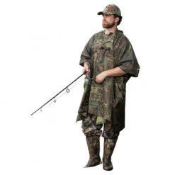 Il Lago Basic Unisex Poncho Camou -Jachtavonturenwinkel il lago basic unisex poncho camou 2