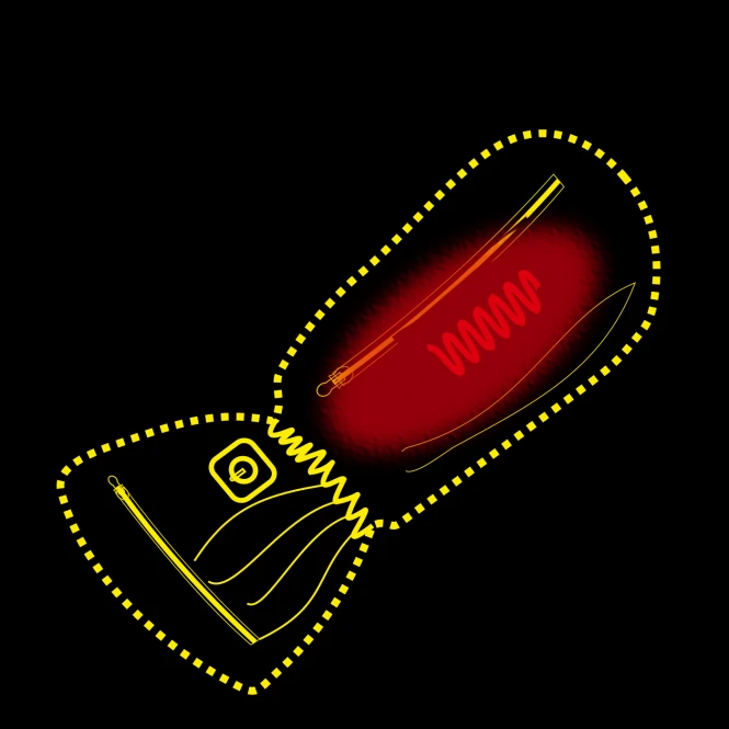 Il Lago Red Level Unisex Thermal Gloves 4 Il Lago Red Level Unisex Thermal Gloves - Afbeelding 4