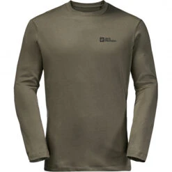 Jack Wolfskin Men's Essential Long-sleeved Shirt