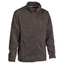 Ligne Verney-Carron Men's Knitted Fleece Jacket Muflon