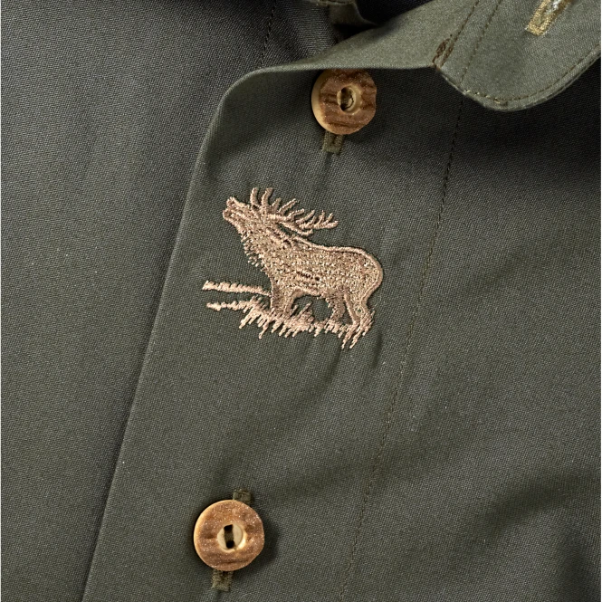 Luko Men's Short Sleeve Shirt Deer 3 Luko Men's Short Sleeve Shirt Deer - Afbeelding 3