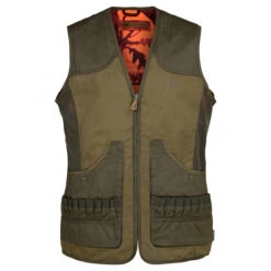 Percussion Men's Reversible Vest Savane Ghostcamo