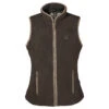 Percussion Women's Fleece Vest Scottland (khaki)
