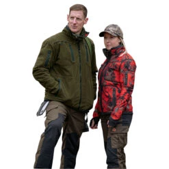 Shooterking Men's Softshell Jacket Forest Mist (reversible, ♂) -Jachtavonturenwinkel shooterking mens softshell jacket forest mist reversible 1 2