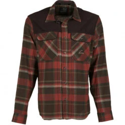 Univers Men's Flannel Shirt With Trim